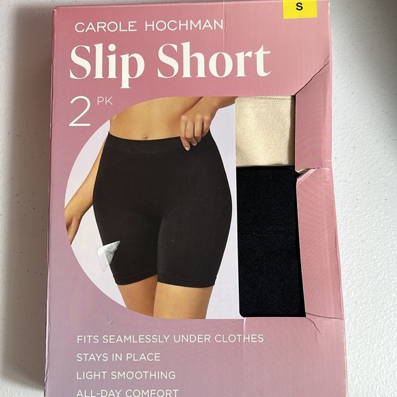 Open box Carole hochman slip short M L XL safety shorts - Picture 5 of 5